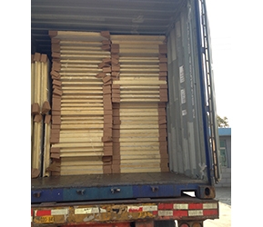 出口装柜冷库板